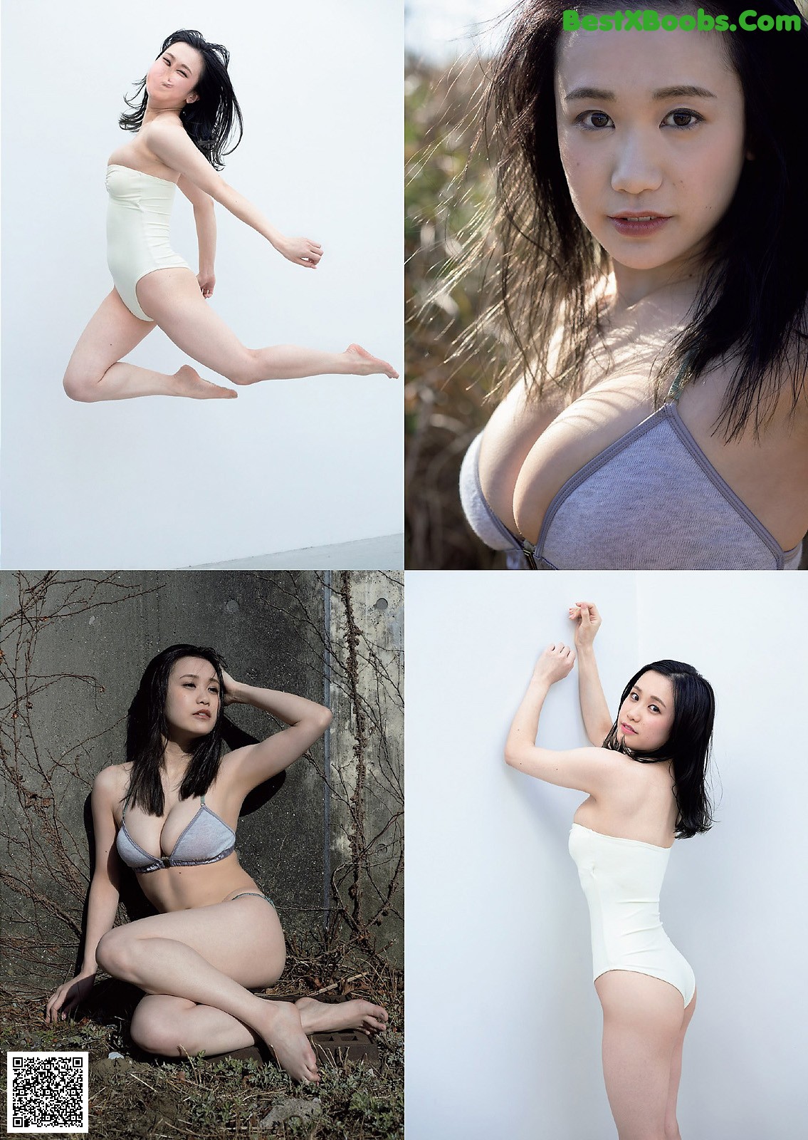 View - Marin Togashi 冨樫真凜, Weekly Playboy 2021 No.07 (週刊プレイボーイ 2021年7号) - ArtXGirl.com