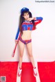 Beautiful Icey Chau (艾 昔) super hot with sports underwear (19 pictures)